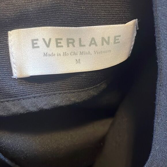 Everlane The Ponte Full Length Tank Dress Black M - Picture 4 of 7